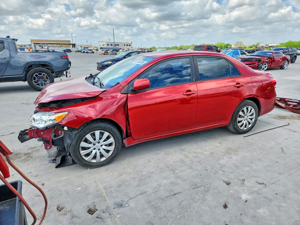 2012 Toyota Corolla VIN JTDBU4EE1C9176130 COPART salvage auction — FRONT END, Tx - Salvage Vehicle Title, sold $900 on 2026-07-02 (photo 1)