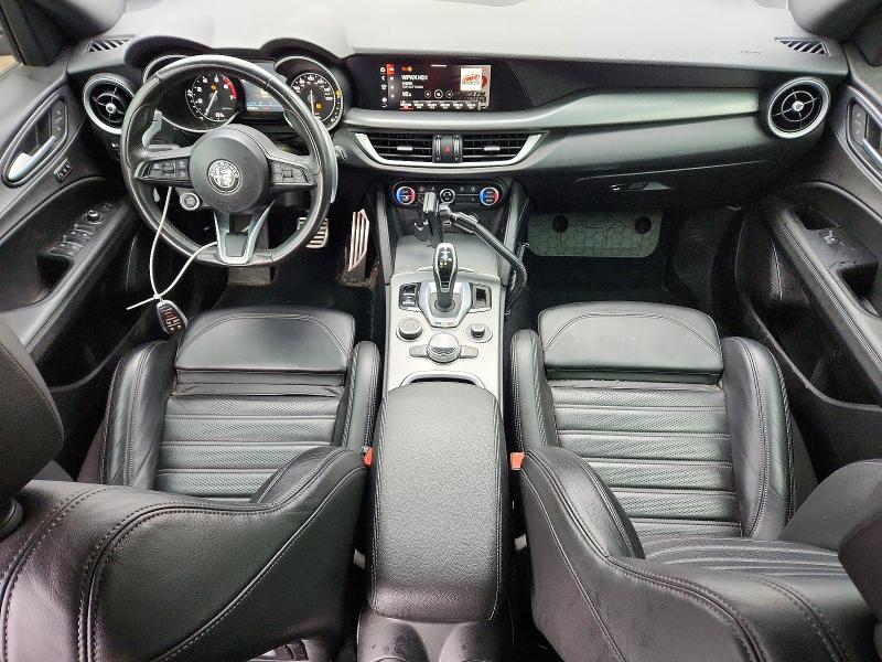 2022 Alfa romeo Stelvio VIN ZASPAKBN2N7D38179 COPART salvage auction — REAR END, Il - Salvage Certificate, sold $8,100 on 2026-07-31 (photo 8)