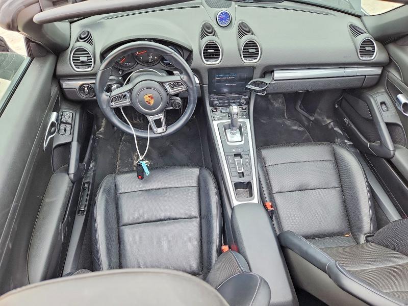 2023 Porsche Boxster VIN WP0CA2A88PS205137 COPART salvage auction — REAR END, Tx - Salvage Vehicle Title, sold $25,750 on 2026-08-20 (photo 8)