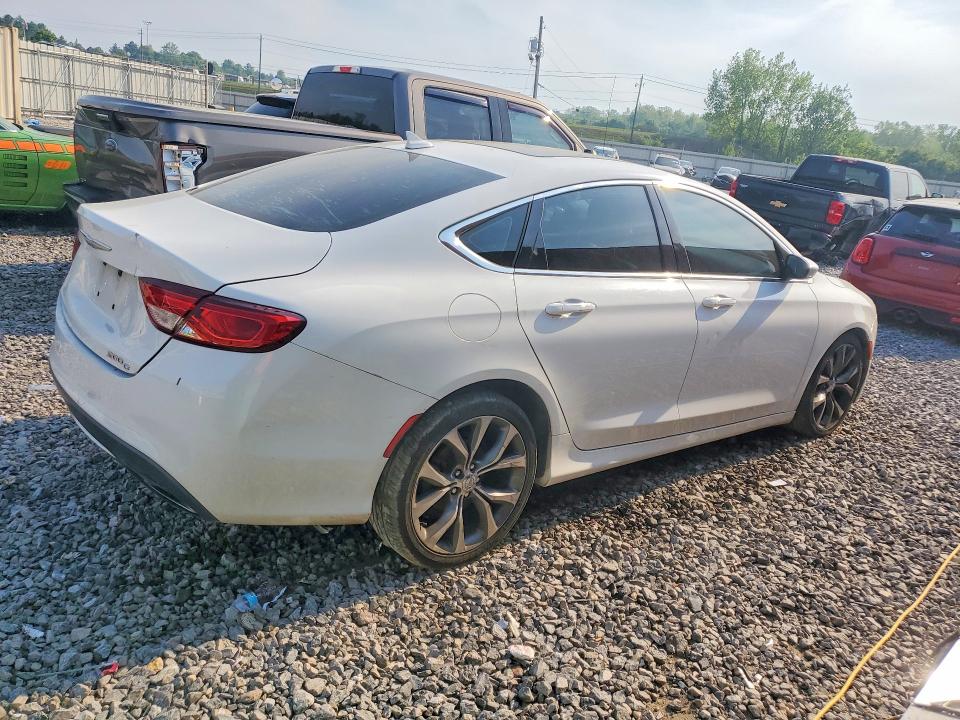 2015 Chrysler VIN 1C3CCCCGXFN662067 COPART salvage auction — REAR END, Al - Certificate Of Title, sold $350 on 2026-07-21 (photo 3)