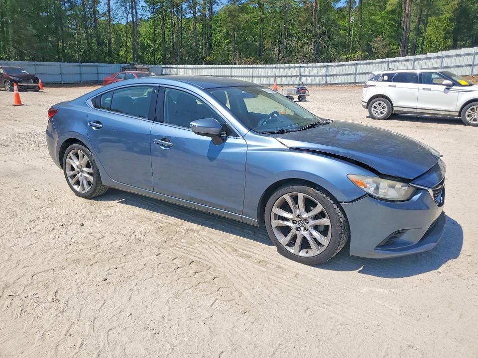 2016 Mazda 6 VIN JM1GJ1V58G1436301 COPART salvage auction — FRONT END, NC - SALVAGE CERTIFICATE OF TITLE, sold $1,150 on 2026-07-24 (photo 4)