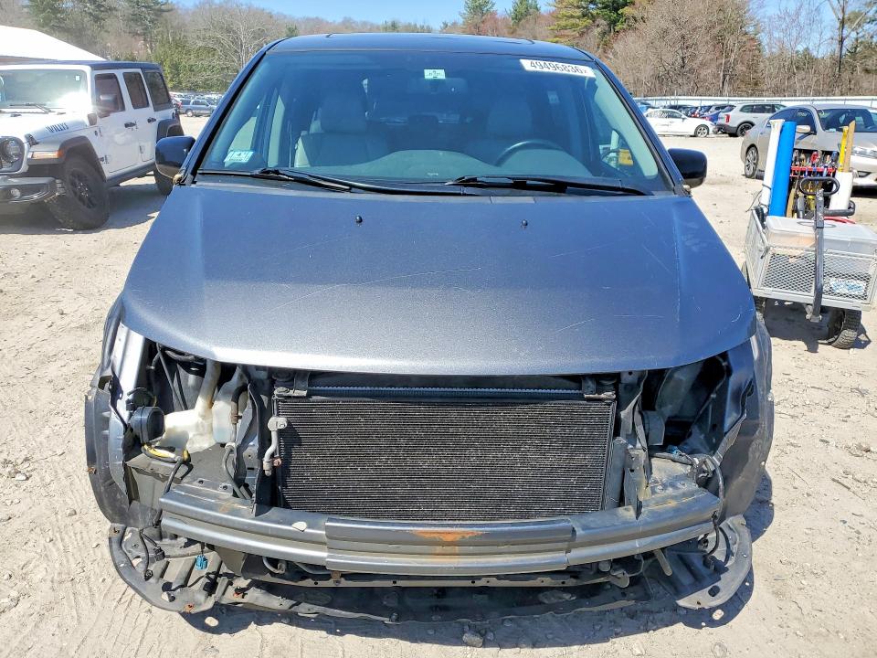 2013 Honda Odyssey VIN 5FNRL5H67DB022220 COPART salvage auction — FRONT END, Ma - Cert Of Title-Reconstrctd Coll, sold $2,800 on 2026-07-02 (photo 5)