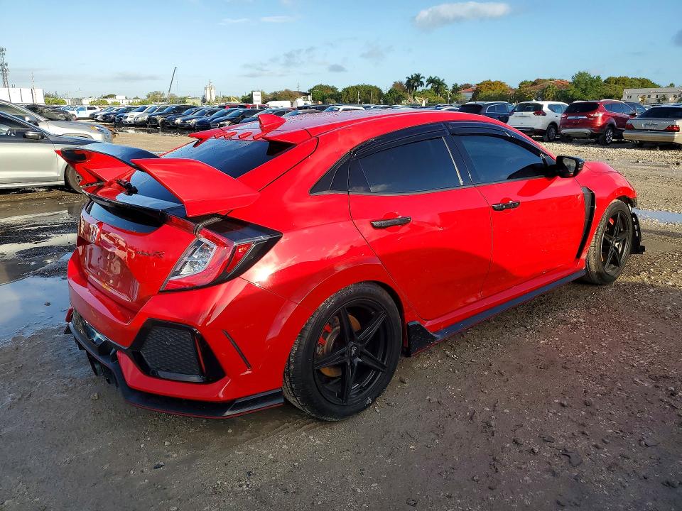 2018 Honda Civic VIN SHHFK8G78JU202494 COPART salvage auction — FRONT END, FL, sold $13,000 on 2026-07-20 (photo 3)