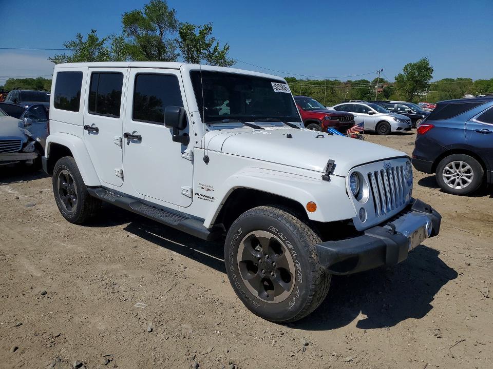 2017 Jeep Wrangler / VIN 1C4BJWEG6HL657460 COPART salvage auction — FRONT END, Md - Cert Of Salvage > 75% Damage, sold $5,100 on 2026-07-02 (photo 4)
