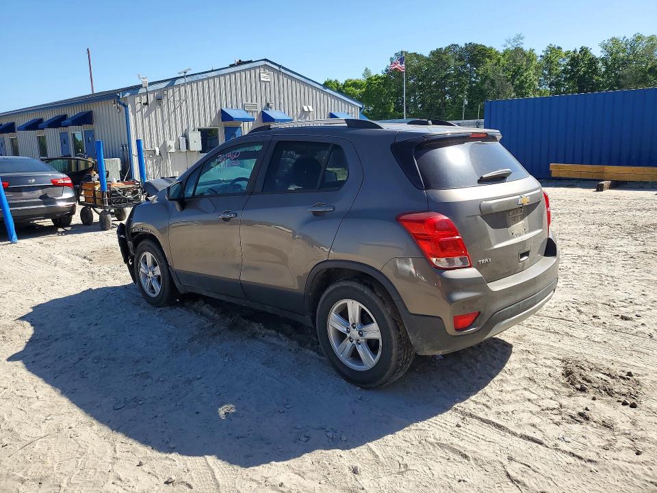 2021 Chevrolet VIN KL7CJLSM0MB361960 COPART salvage auction — FRONT END, Salvage Title, sold $100 on 2026-07-24 (photo 2)