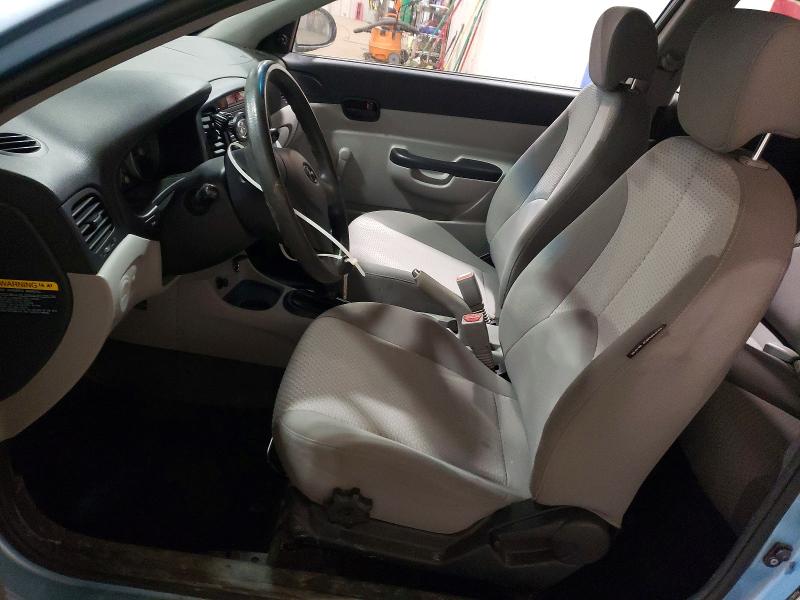 2009 Hyundai Accent VIN KMHCM36C59U130314 COPART salvage auction — FRONT END, Ak - Cert Of Veh Title-Reconstructe, sold $20 on 2026-07-21 (photo 7)