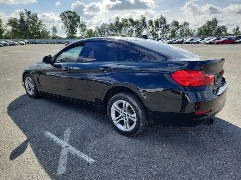 2015 BMW 4er VIN WBA4A7C58FD415726 COPART salvage auction — FRONT END, Ca - Salvage Certificate, sold $1,550 on 2026-07-07 (photo 2)