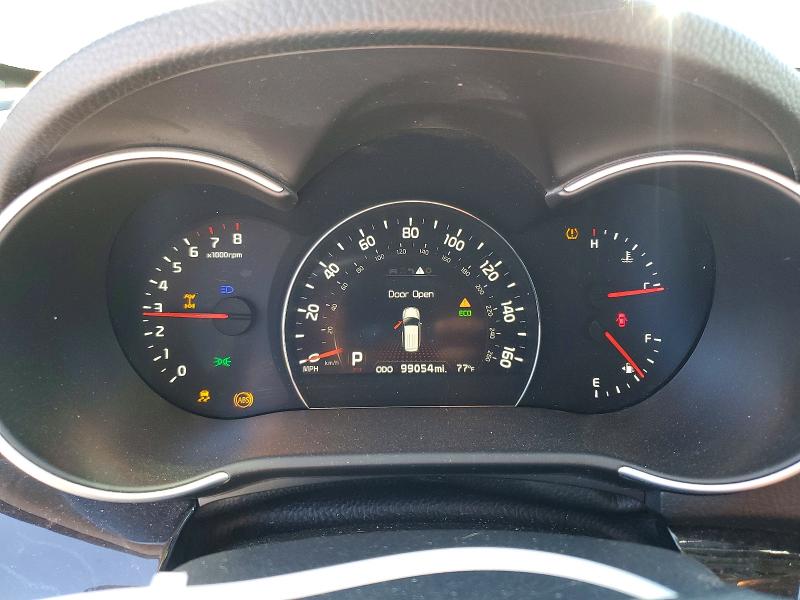 2014 Kia Sorento VIN 5XYKWDA72EG495376 COPART salvage auction — FRONT END, NV - SALVAGE TITLE, sold $150 on 2026-07-27 (photo 9)