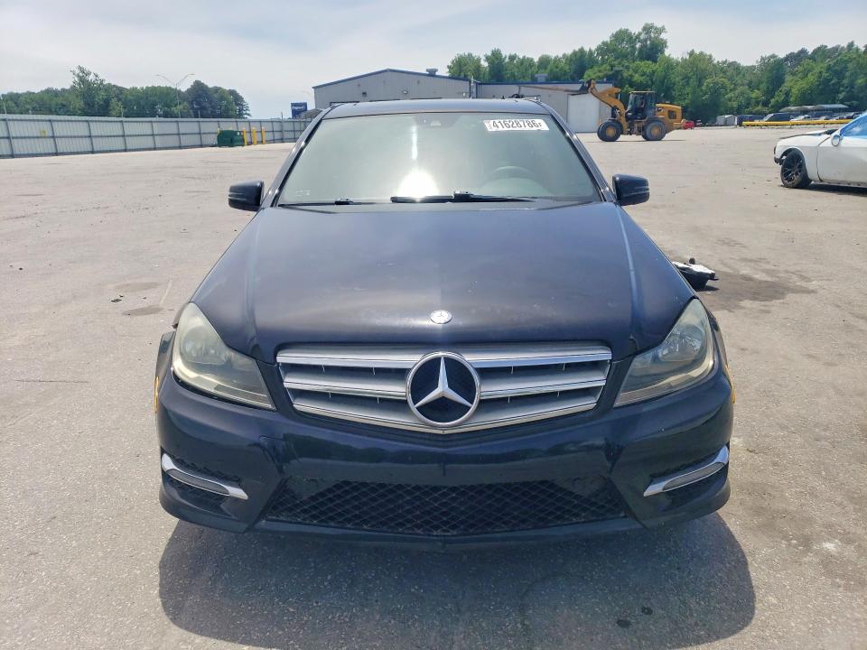 2013 Mercedes-benz C class VIN WDDGF5HB2DA849522 COPART salvage auction — FRONT END, Nc - Salvage Certificate Of Title, sold $2,650 on 2026-07-07 (photo 5)