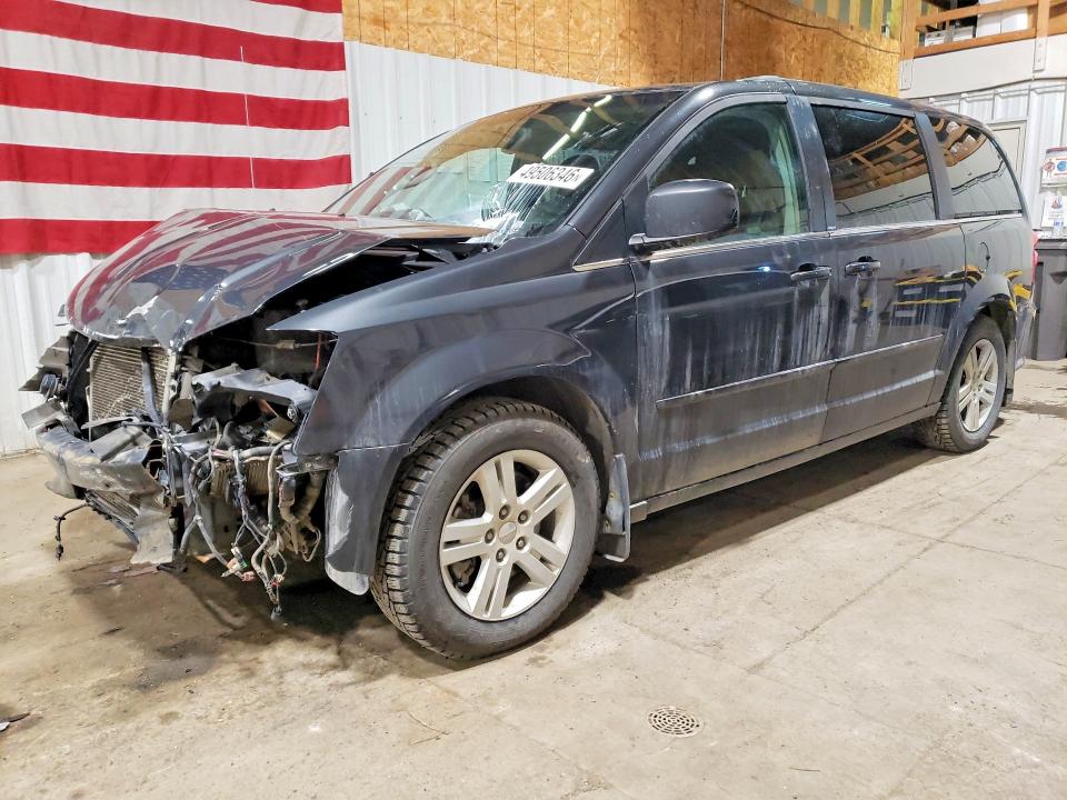 2012 Dodge Caravan VIN 2C4RDGDG7CR268887 COPART salvage auction — FRONT END, Ak - Bill Of Sale- Salvage, sold $20 on 2026-07-21 (photo 1)