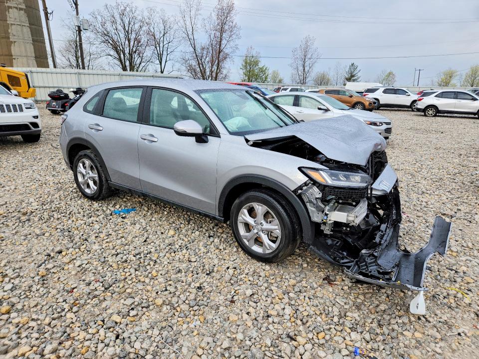 2023 Honda Hr-v VIN 3CZRZ2H39PM747606 COPART salvage auction — FRONT END, Mi - Scrap Certificate Of Title, sold $3,850 on 2026-07-02 (photo 4)