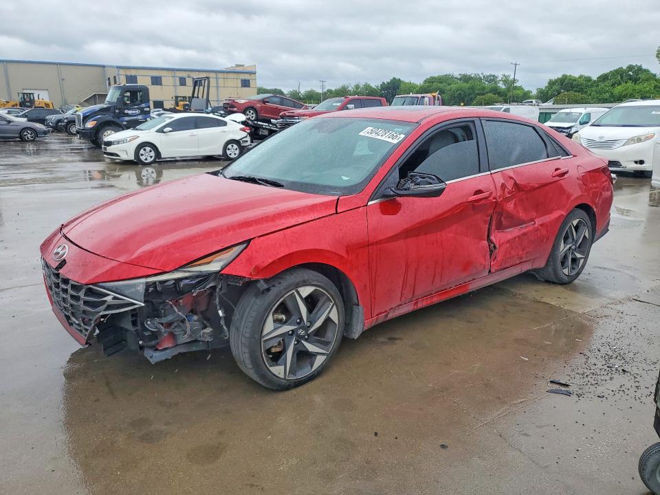 2023 Hyundai VIN 5NPLP4AG2PH116826 COPART salvage auction — FRONT END, Tx - Salvage Vehicle Title, sold $2,600 on 2026-07-27 (photo 1)