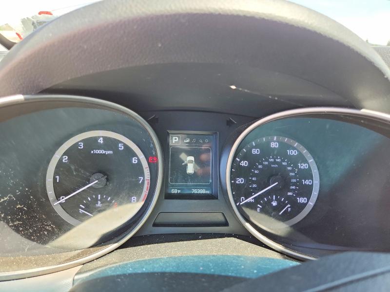 2017 Hyundai Santa fe VIN KM8SMDHF0HU191299 COPART salvage auction — MECHANICAL, Salvage Title, sold $1,550 on 2026-07-28 (photo 9)