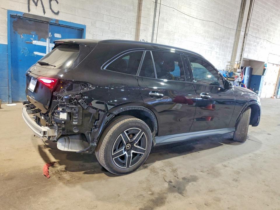 2024 Mercedes-benz Glc VIN W1NKM4HB1RF123027 COPART salvage auction — FRONT END, Mi - Scrap Certificate Of Title, sold $17,300 on 2026-07-14 (photo 3)