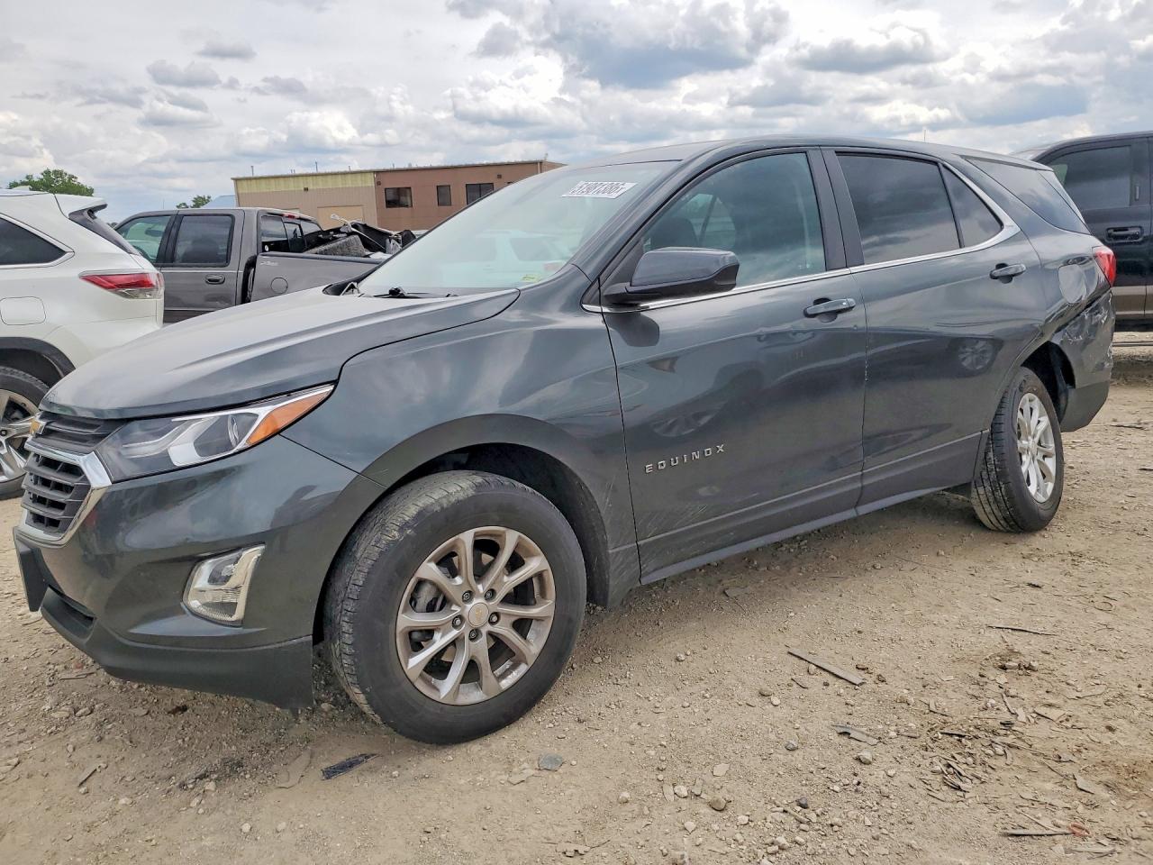 2021 Chevrolet Equinox VIN 3GNAXUEV4ML389186 COPART salvage auction — Rear End, MO - SALVAGE CERTIFICATE OF TITLE, sold $3,550 on 2026-06-25 (photo 1)