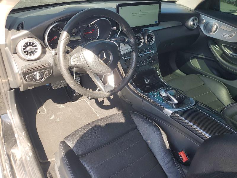 2017 Mercedes-benz C class VIN WDDWJ4KB9HF454114 COPART salvage auction — SIDE, NC - SALVAGE CERTIFICATE OF TITLE, sold $1,400 on 2026-07-15 (photo 8)