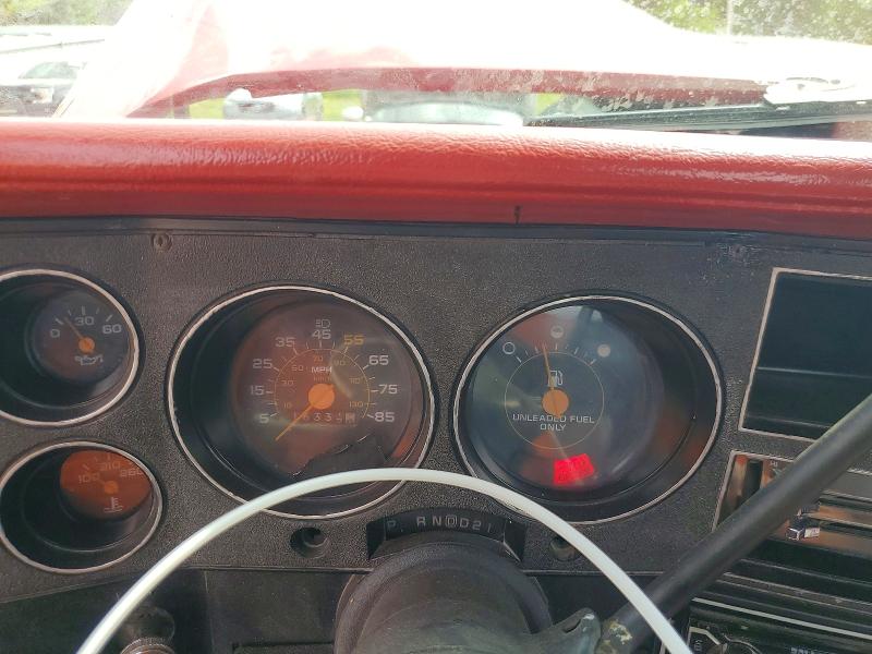 1987 Chevrolet R10 VIN 1GCDR14H5HF383648 COPART salvage auction — FRONT END, Nc - Salvage Certificate Of Title, sold $1,200 on 2026-07-29 (photo 9)