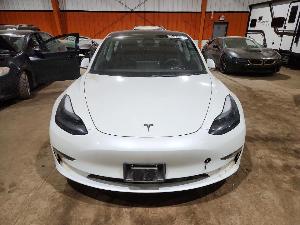 2022 Tesla Model 3 VIN 5YJ3E1EB4NF296213 COPART salvage auction — Rear End, AB - OOP - SALVAGE, sold $14,500 on 2026-07-06 (photo 5)