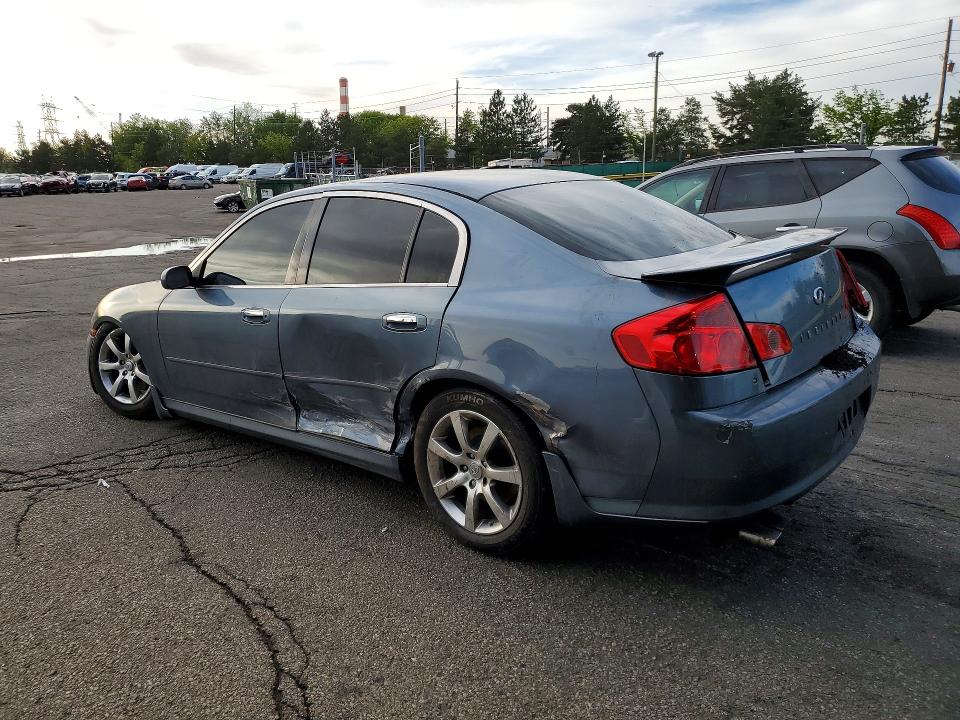 2006 Infiniti G VIN JNKCV51F16M610925 COPART salvage auction — FRONT END, CO - PUBLIC - SALVAGE TITLE, sold $350 on 2026-07-02 (photo 2)
