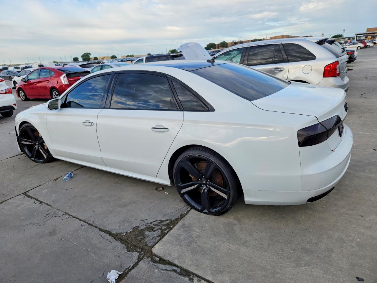 2017 Audi A8 VIN WAU43AFD3HN016133 COPART salvage auction — Front End, TX - CERTIFICATE OF TITLE (P), sold $1,950 on 2026-07-09 (photo 2)