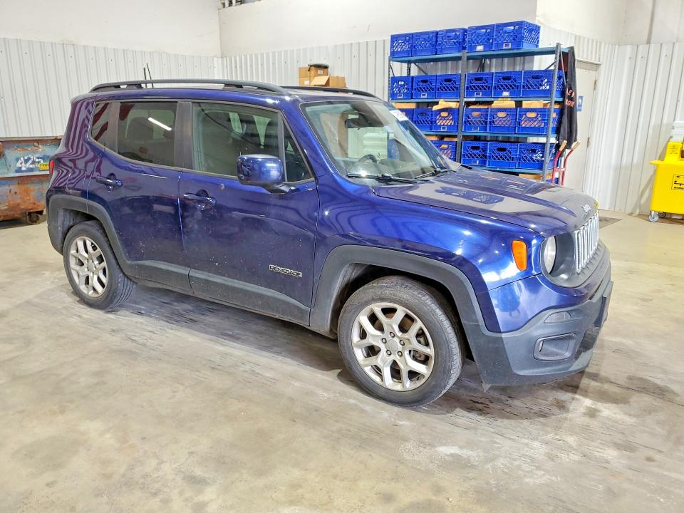 2018 Jeep Renegade VIN ZACCJABB1JPJ10692 COPART salvage auction — MINOR DENT/SCRATCHES, Salvage Title, sold $800 on 2026-07-27 (photo 4)