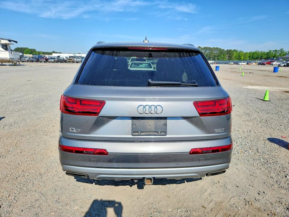2017 Audi Q7 VIN WA1LAAF79HD024879 COPART salvage auction — FRONT END, Nc - Salvage Certificate Of Title, sold $6,900 on 2026-07-13 (photo 6)