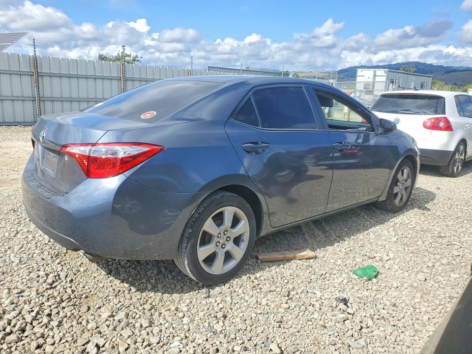 2016 Toyota Corolla VIN 5YFBURHE9GP557099 COPART salvage auction — VANDALISM, Salvage Title, sold $525 on 2026-07-14 (photo 3)