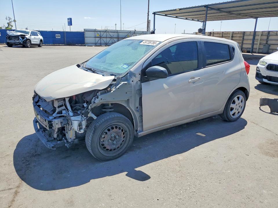 2020 Chevrolet Spark VIN KL8CB6SA8LC472801 COPART salvage auction — FRONT END, Tx - Salvage Vehicle Title, sold $125 on 2026-07-24 (photo 1)