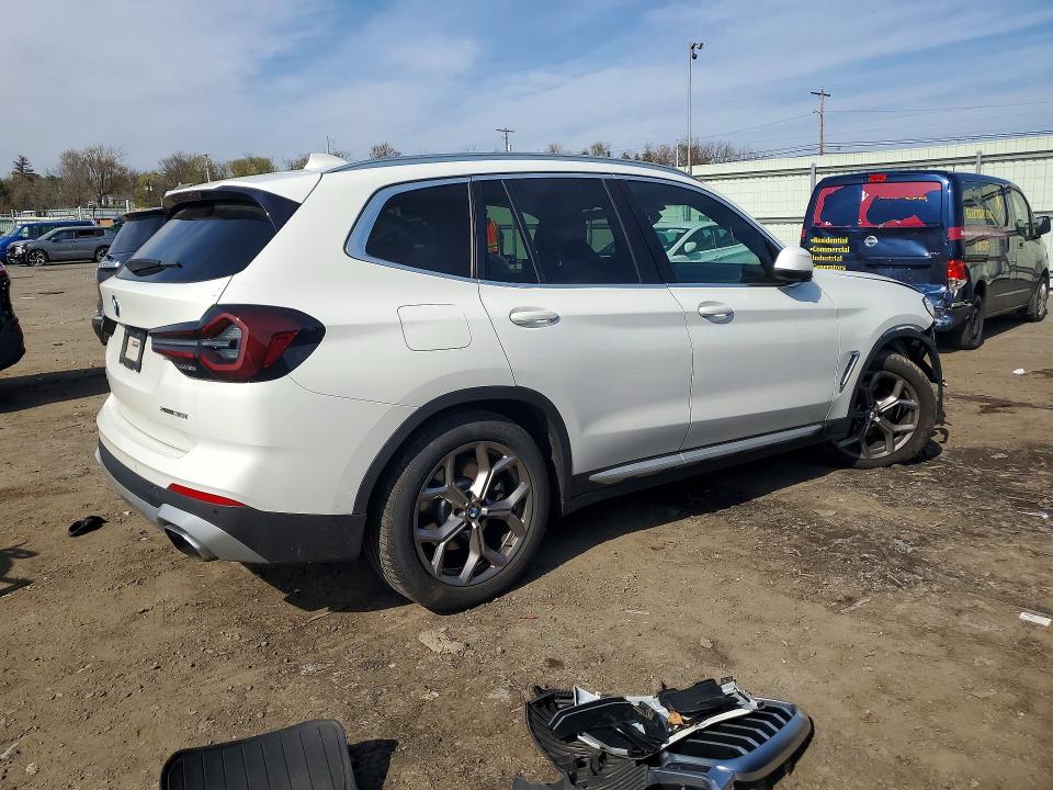 2022 BMW VIN 5UX53DP01N9K32795 COPART salvage auction — FRONT END, Pa - Certificate Of Salvage, sold $17,200 on 2026-07-17 (photo 3)