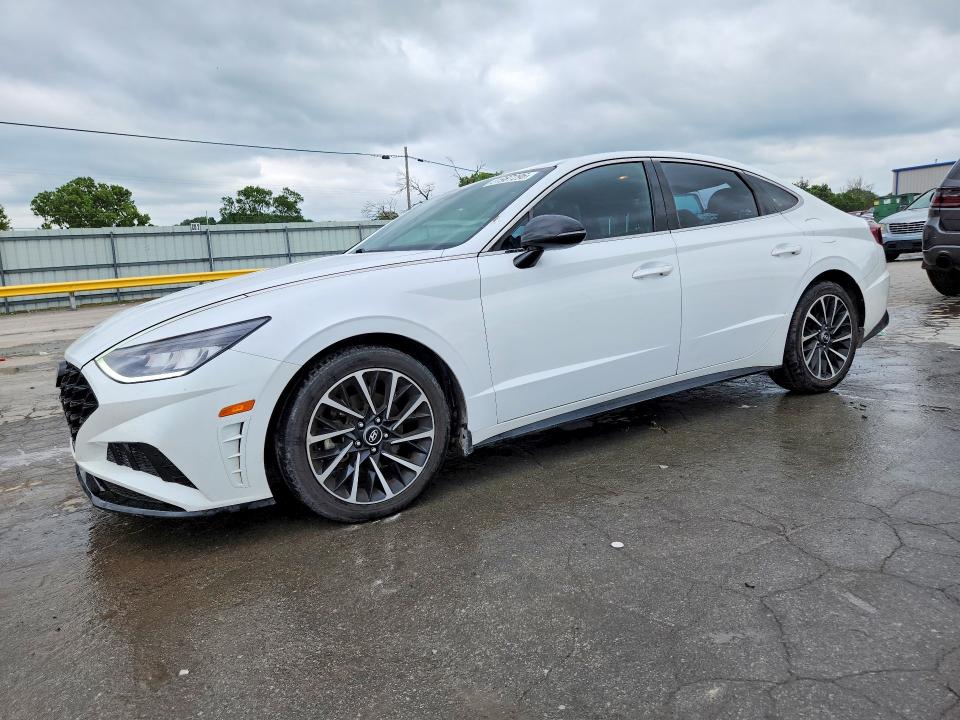 2020 Hyundai Sonata VIN 5NPEJ4J2XLH044654 COPART salvage auction — ROOF, Tn - Salvage Certificate, sold $4,050 on 2026-07-20 (photo 1)