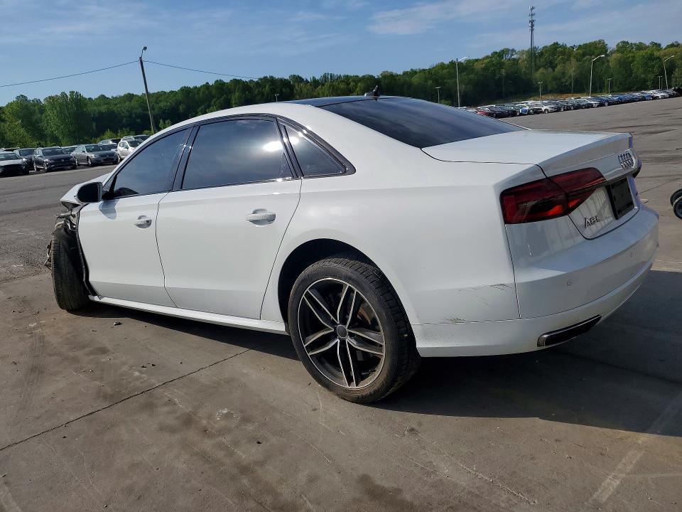 2017 Audi A8 VIN WAU44AFD6HN017127 COPART salvage auction — FRONT END, KY - CERT OF TITLE-SALVAGE, sold $1,650 on 2026-07-02 (photo 2)