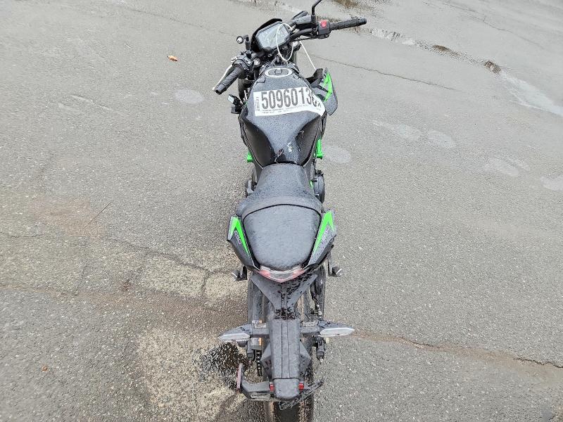 2025 Kawasaki Er650 VIN ML5EREN19SDAF9417 COPART salvage auction — ALL OVER, Ny - Mv-907A Salvage Certificate, sold $1,500 on 2026-07-09 (photo 6)
