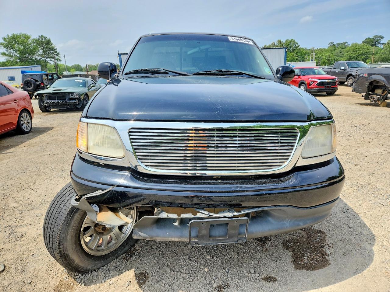 2001 Ford F-150 Lightning VIN 2FTZF07201CA73327 COPART salvage auction — Front End, LA - CERT OF TITLE-SALVAGE, sold $2,000 on 2026-07-09 (photo 5)