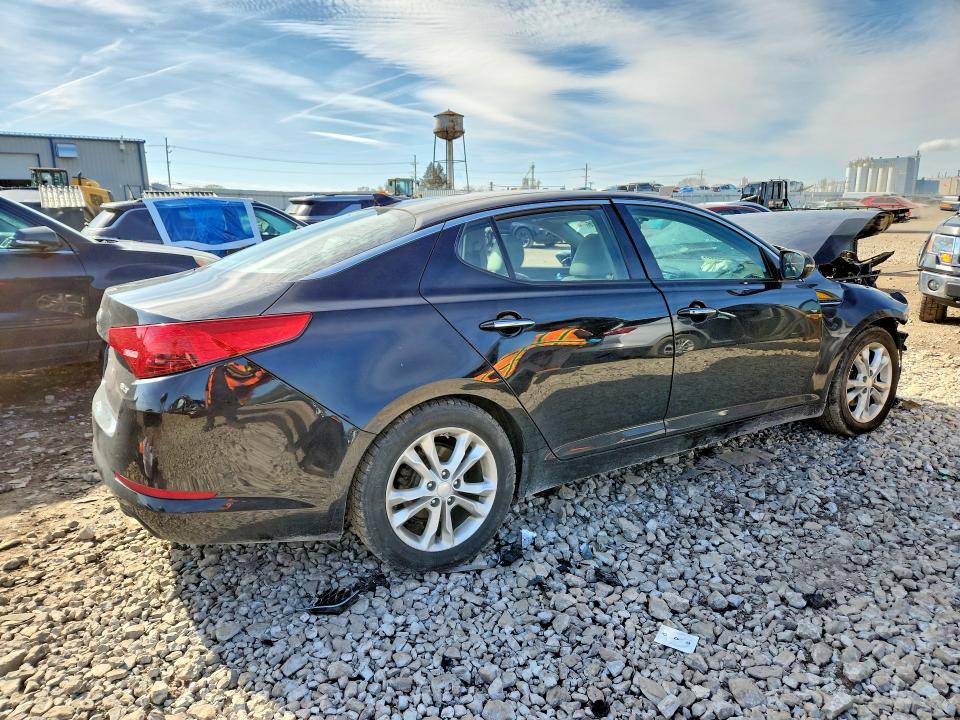 2013 Kia Optima VIN 5XXGN4A73DG196359 COPART salvage auction — FRONT END, Il - Salvage Certificate, sold $400 on 2026-07-03 (photo 3)