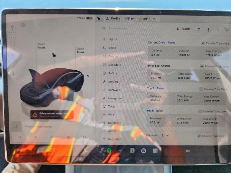 2026 Tesla Model 3 VIN 5YJ3E1EAXTF155621 COPART salvage auction — REAR END, Salvage Title, sold $12,700 on 2026-07-23 (photo 9)