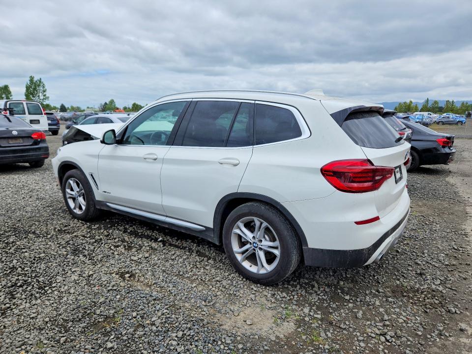 2018 BMW X3 VIN 5UXTR9C54JLC78691 COPART salvage auction — FRONT END, Or - Salvage Title Certificate, sold $5,800 on 2026-07-21 (photo 2)