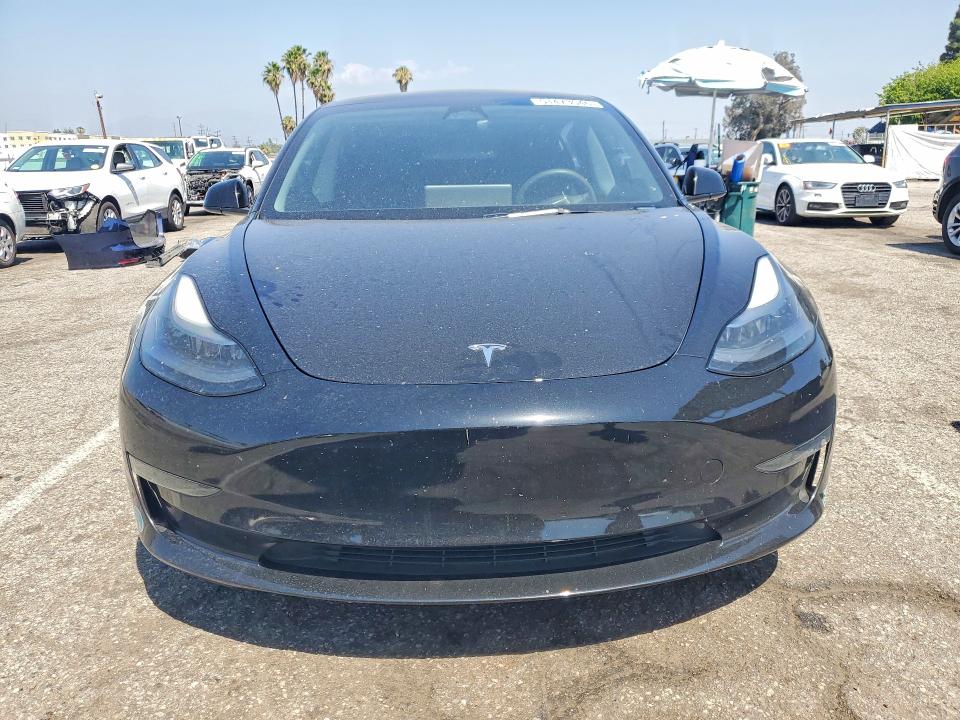 2023 Tesla Model 3 VIN 5YJ3E1EC2PF693821 COPART salvage auction — SIDE, CA - SALVAGE CERTIFICATE, sold $11,800 on 2026-07-31 (photo 5)