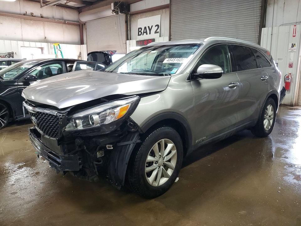 2017 Kia Sorento VIN 5XYPGDA51HG333891 COPART salvage auction — FRONT END, Il - Salvage Certificate, sold $2,450 on 2026-07-07 (photo 1)