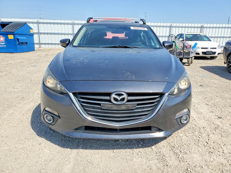 2014 Mazda 3 VIN JM1BM1L71E1109063 COPART salvage auction — HAIL, Ia - Cert Of Title-Salvage Title, sold $2,650 on 2026-07-15 (photo 5)