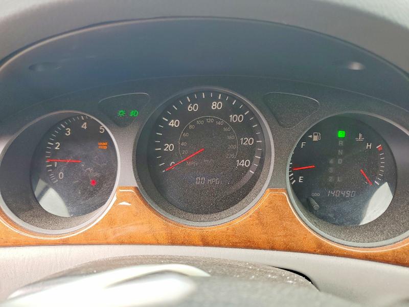 2005 Lexus Es 330 VIN JTHBA30G355066393 COPART salvage auction — FRONT END, Ca - Dis/Dlr/Exp Clean W/Salv Hist, sold $400 on 2026-07-02 (photo 9)