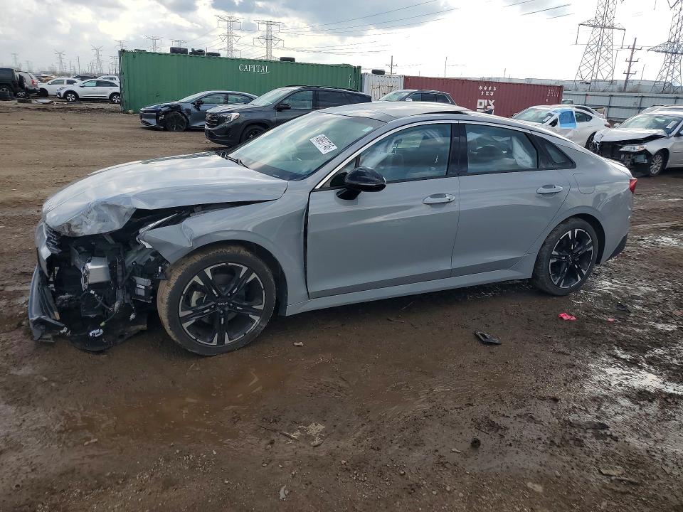 2023 Kia K5 VIN 5XXG64J28PG197528 COPART salvage auction — FRONT END, Id - Salvage Certificate Of Title, sold $3,750 on 2026-07-16 (photo 1)