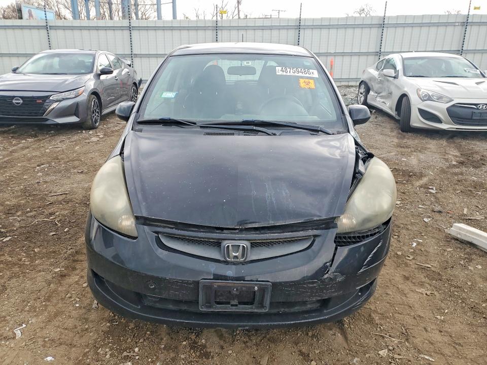 2008 Honda Fit VIN JHMGD38458S034011 COPART salvage auction — FRONT END, ID - SALVAGE CERTIFICATE OF TITLE, sold $375 on 2026-07-24 (photo 5)
