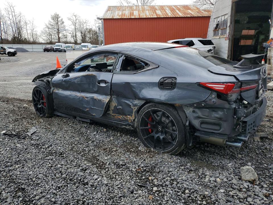 2024 Lexus Rc VIN JTHYP5BC8R5008929 COPART salvage auction — ROLLOVER, Mn - Cert Of Title-Salvage, sold $11,300 on 2026-07-06 (photo 2)