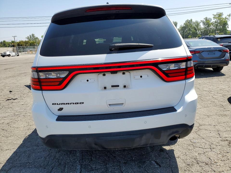 2023 Dodge Durango VIN 1C4RDJAG9PC599910 COPART salvage auction — FRONT END, Ca - Dis/Dlr/Exp Only Clean Title (P), sold $9,500 on 2026-07-20 (photo 6)