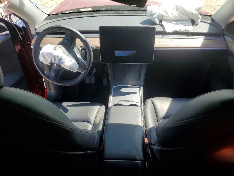 2023 Tesla Model y VIN 7SAYGDEE8PF708053 COPART salvage auction — FRONT END, Ga - Cert Of Title-Salvage, sold $8,000 on 2026-07-15 (photo 8)