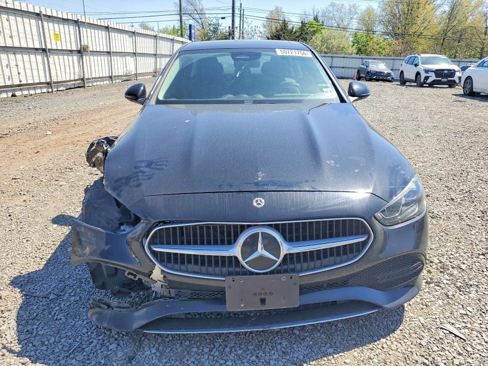 2022 Mercedes-benz C-klasse VIN W1KAF4HB5NR011312 COPART salvage auction — FRONT END, Id - Salvage Certificate Of Title, sold $13,500 on 2026-07-10 (photo 5)