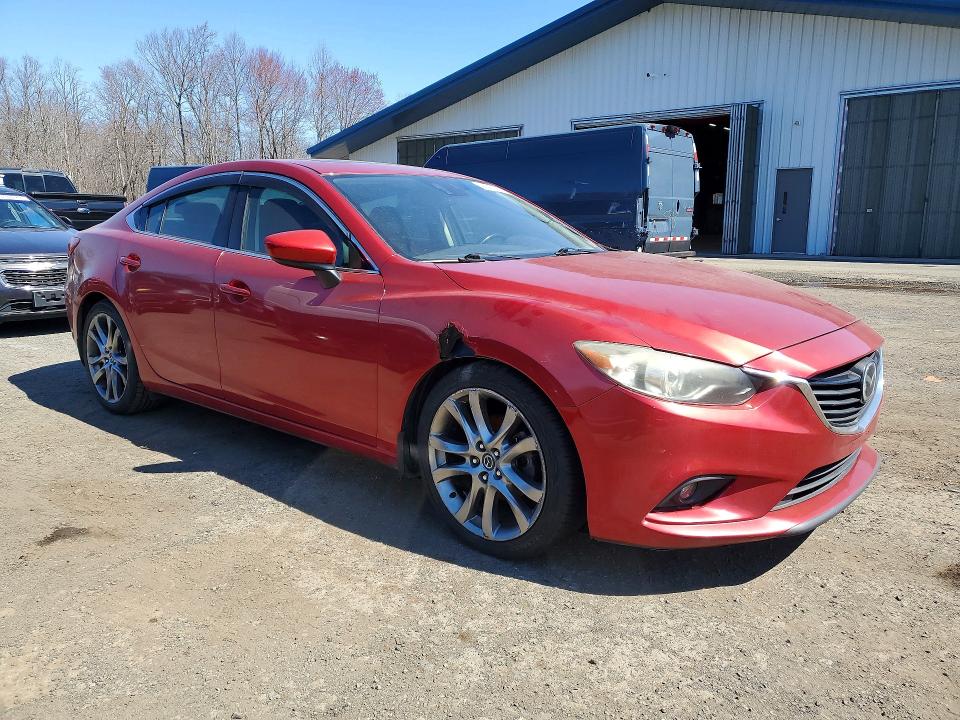 2014 Mazda 6 VIN JM1GJ1W60E1123845 COPART salvage auction — MINOR DENT/SCRATCHES, Wv - Certificate Of Title, sold $1,650 on 2026-07-21 (photo 4)