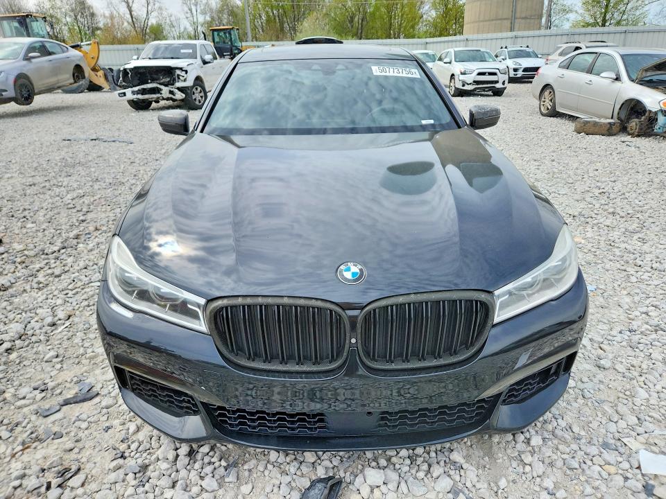 2016 BMW 7er VIN WBA7F2C56GGE12389 COPART salvage auction — WATER/FLOOD, Mi - Cert Of Title-Flood Vehicle, sold $5,700 on 2026-07-02 (photo 5)