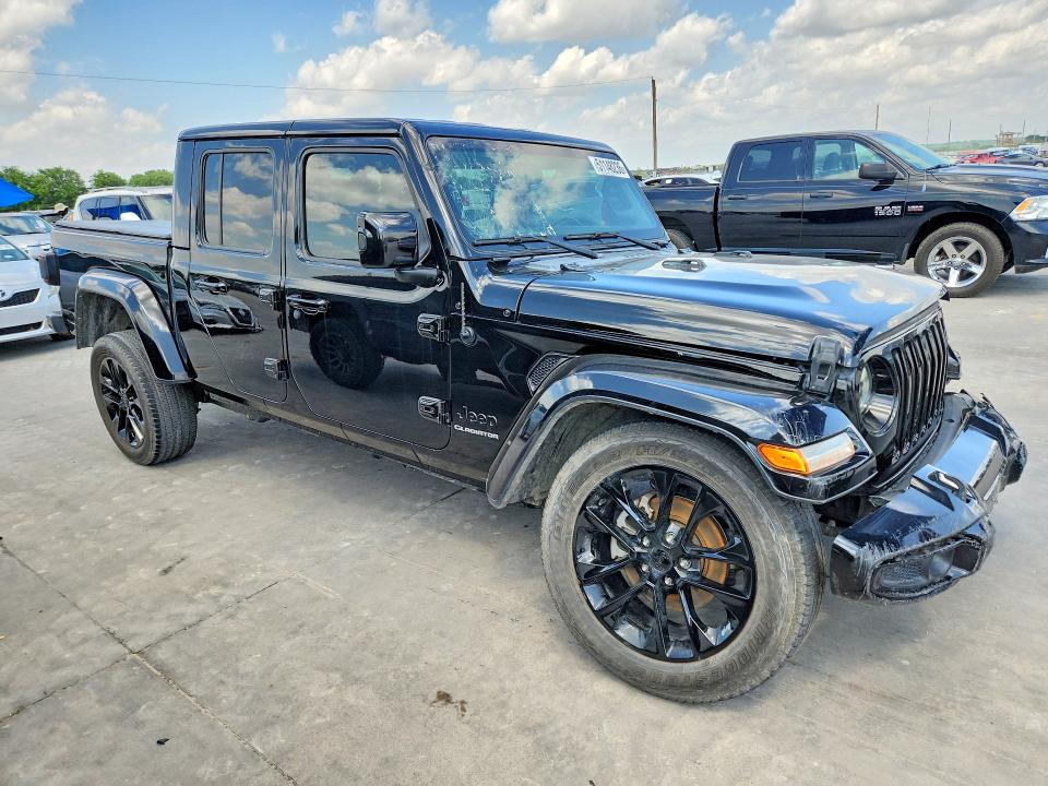 2021 Jeep Gladiator VIN 1C6HJTFG5ML583991 COPART salvage auction — UNDERCARRIAGE, Tx - Salvage Vehicle Title, sold $15,200 on 2026-07-02 (photo 4)