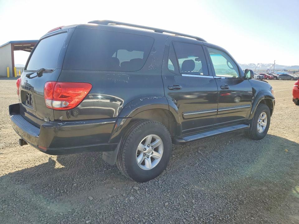 2006 Toyota Sequoia VIN 5TDBT44A46S266198 COPART salvage auction — FRONT END, MT - CERTIFICATE OF TITLE, sold $400 on 2026-07-28 (photo 3)